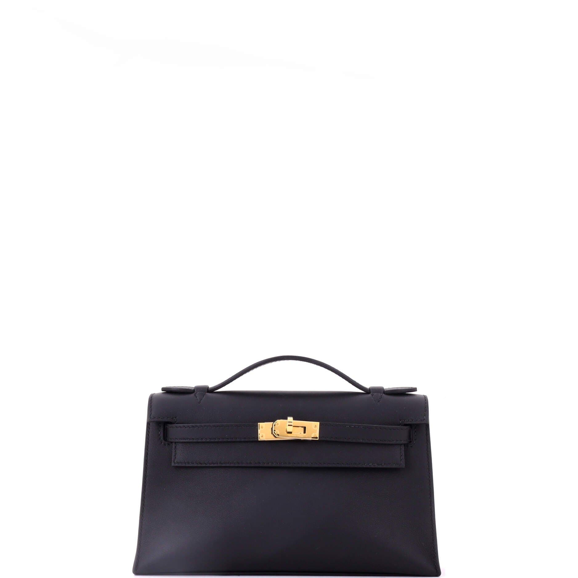 Kelly Pochette Swift, Main, color, Noir