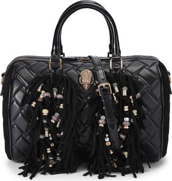 Kensington Boston Fringe Top Handle Bag
