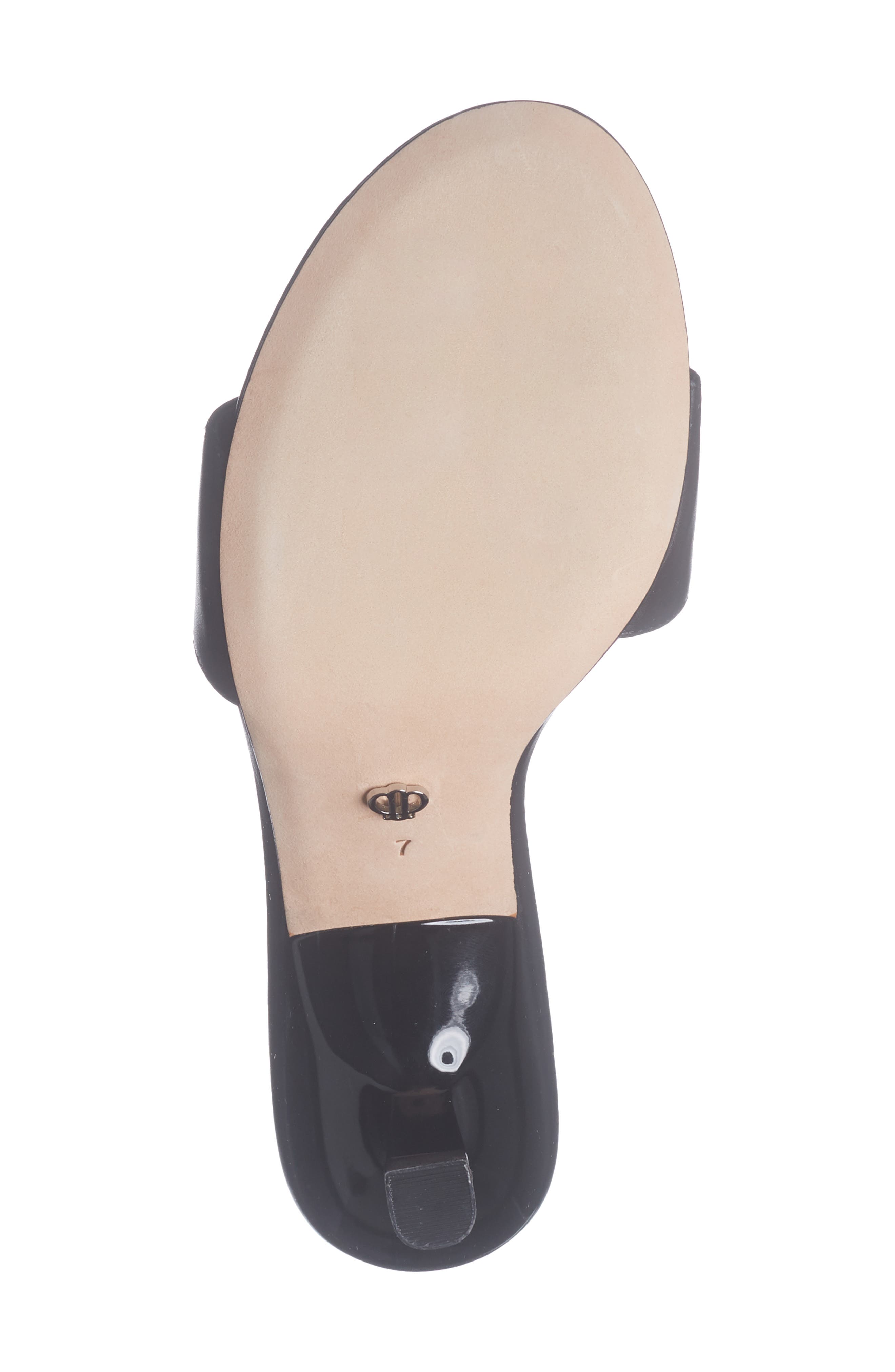 PAIGE Fallyn Kitten Heel Sandal, Alternate, color, Black