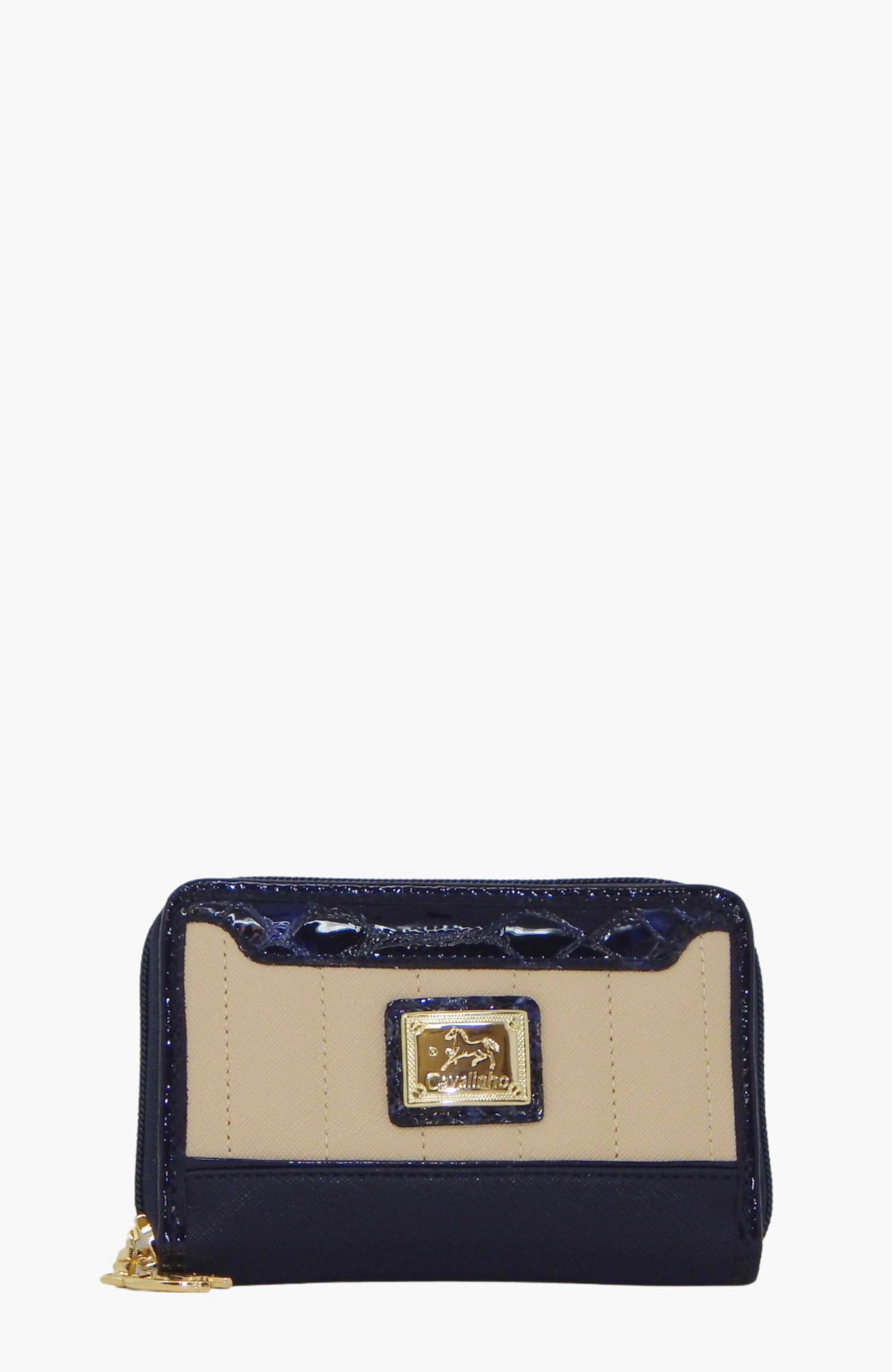 selected Navy / Beige