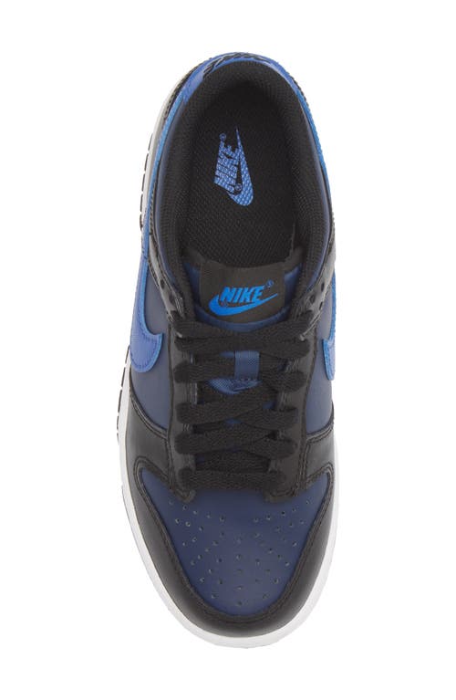Nike Kids' Dunk Low Basketball Sneaker In Blue Beyond/blue Beyond