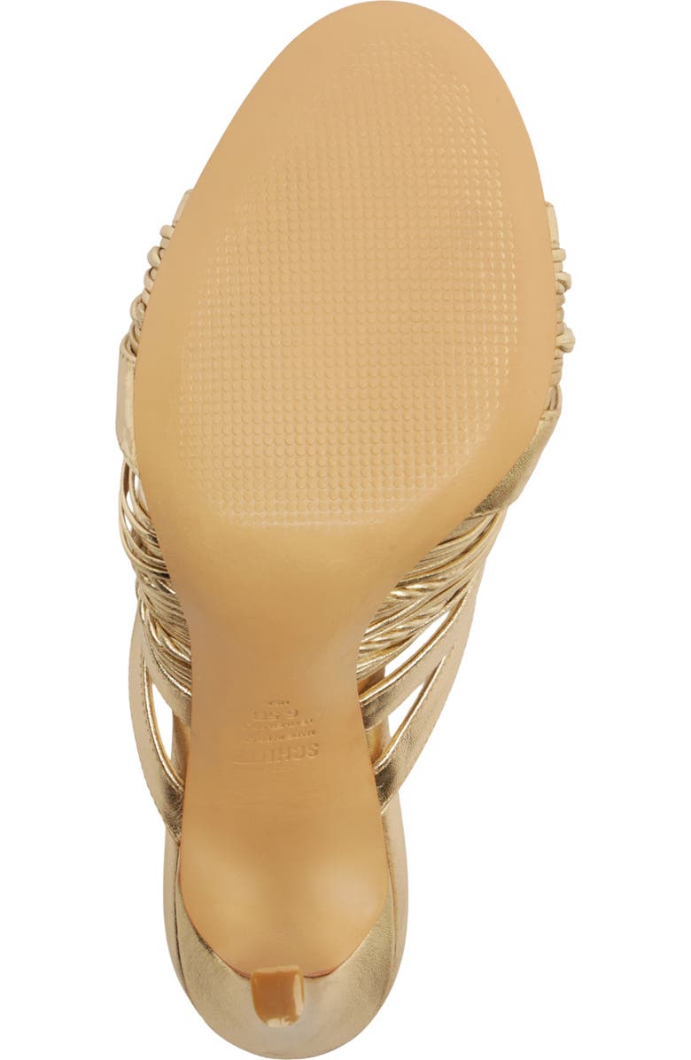 Schutz Gaya Sandal, Alternate, color, Platinum
