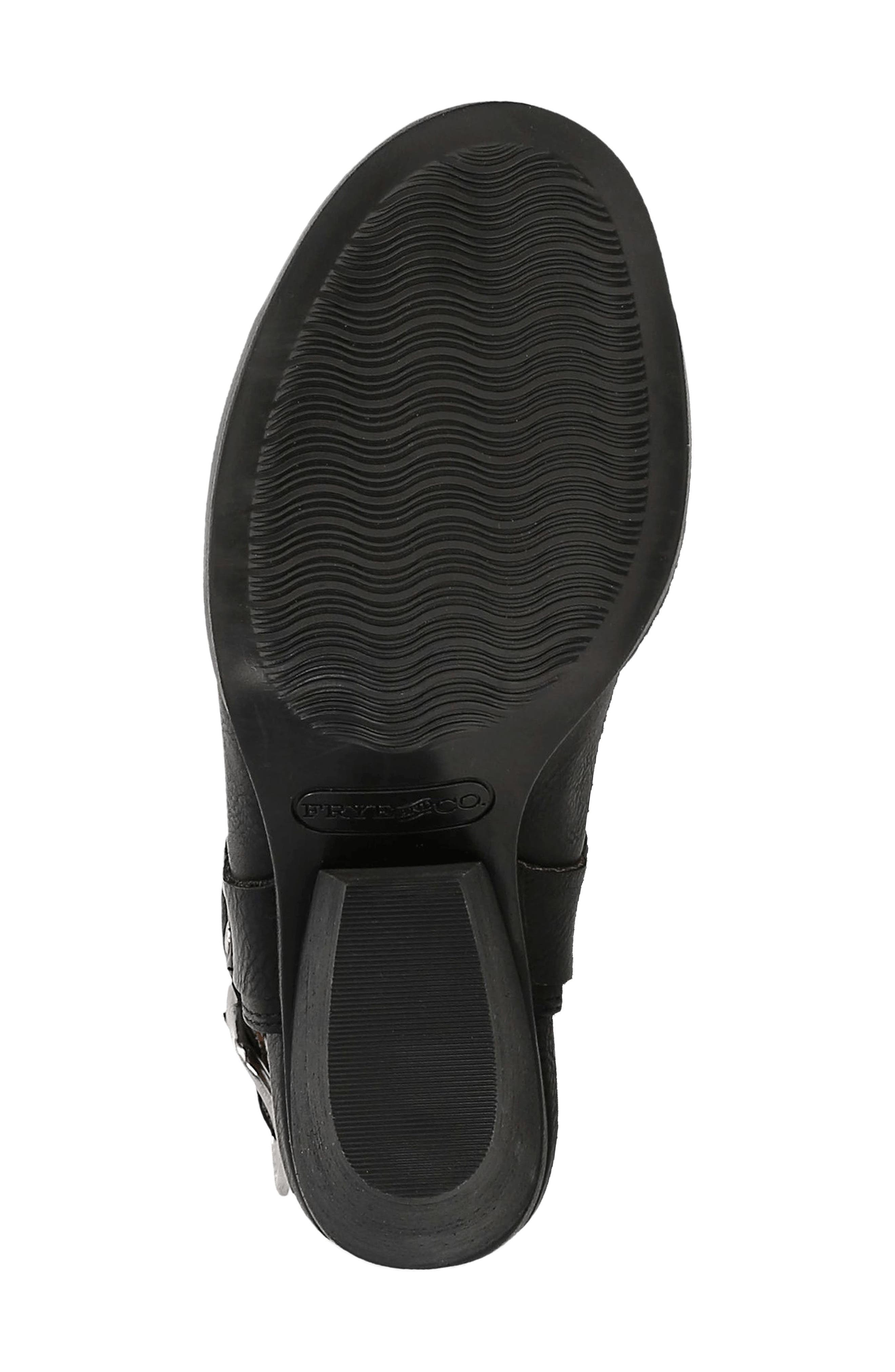 Jolene Harness Sandal, Alternate, color, BLACK