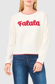 CeCe Falala Crew Neck Sweater