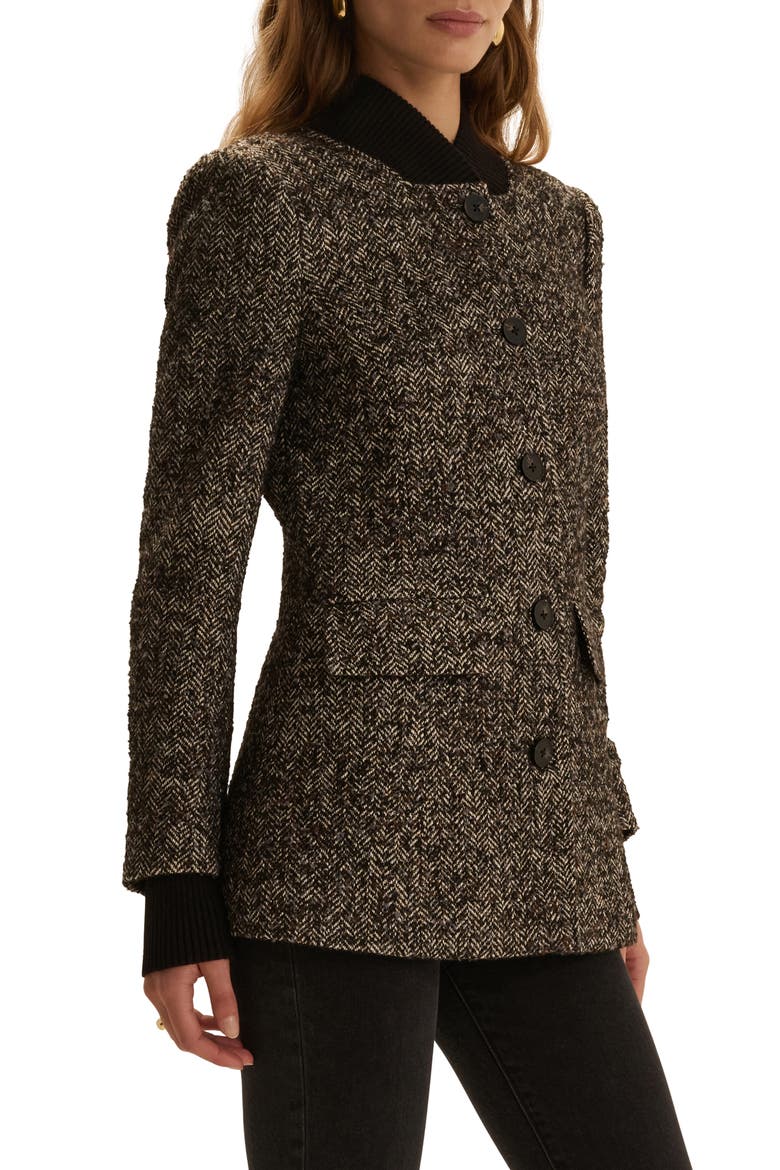 The Varsity Blazer, Alternate, color, SPECKLED HERRINGBO