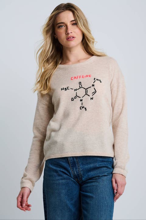 Perk Up Cashmere Blend Sweater