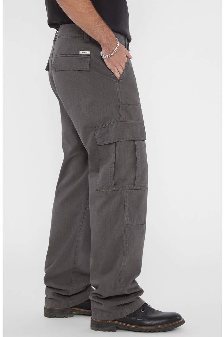 Go Ripstop Panel Mid Rise Cargo Pants, Alternate, color, GREY