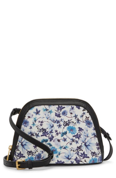 Sabra Floral Print Crossbody Bag