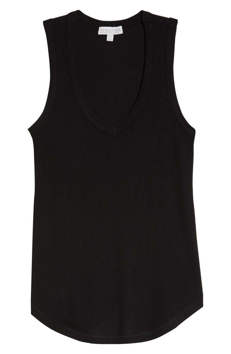 PJ Salvage Text Essential Tank, Alternate, color, 