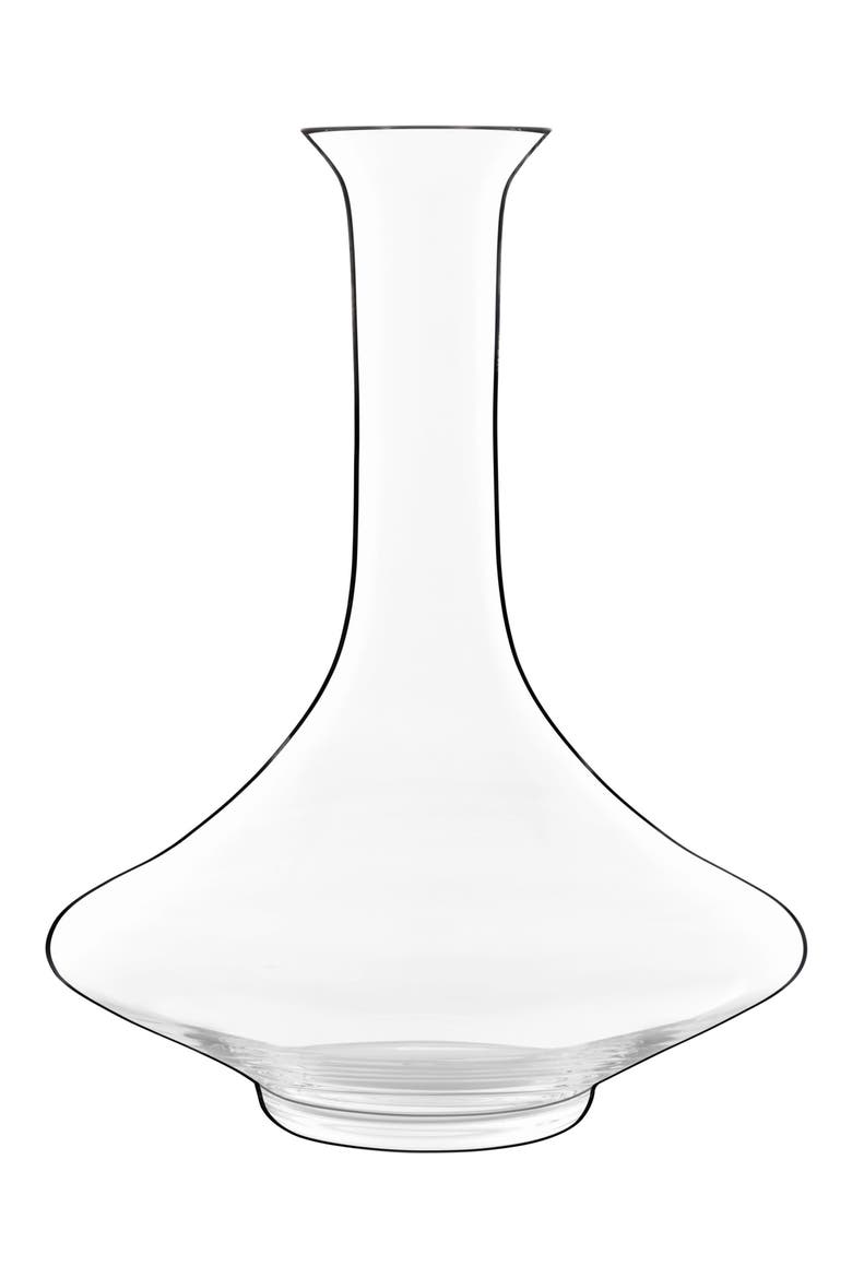 Red Wine Decanter, Alternate, color, CLEAR