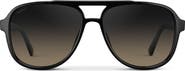 WMP Eyewear Indie - 57mm Aviator Polarized Sunglasses