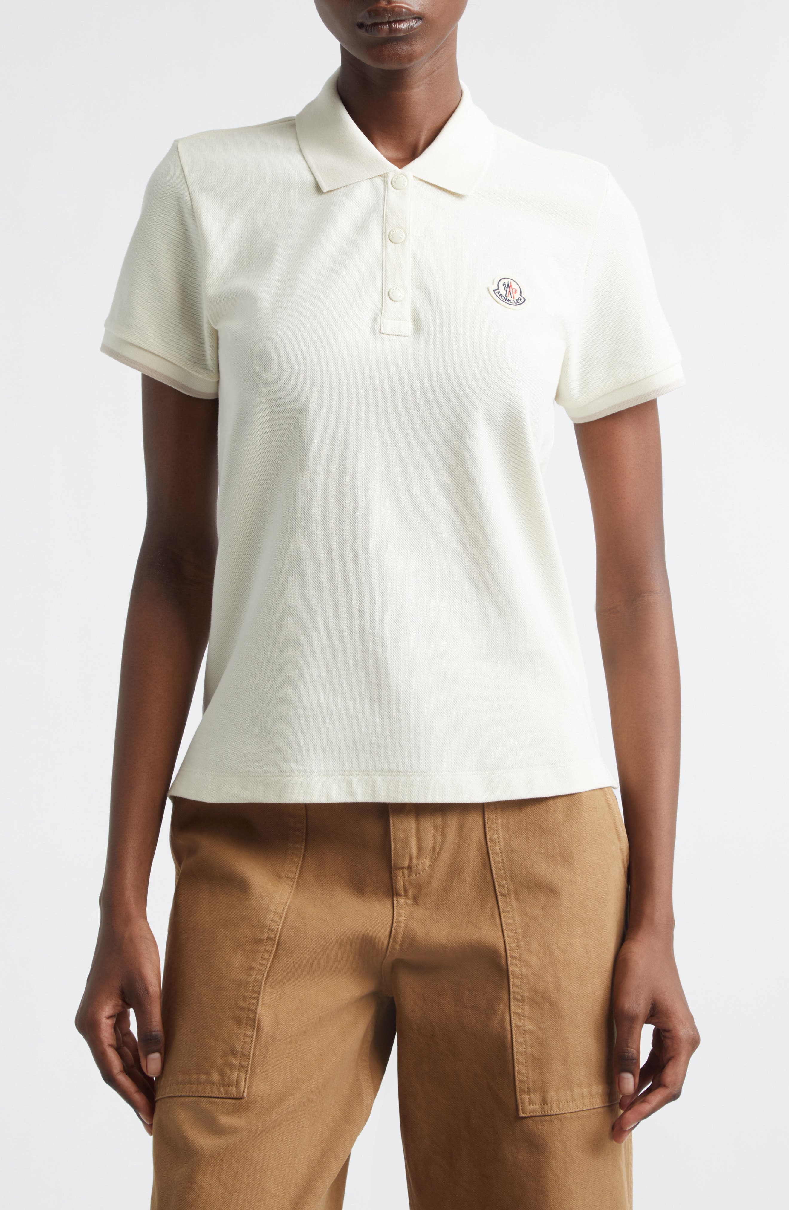 Logo Cotton Pique Polo - image 3