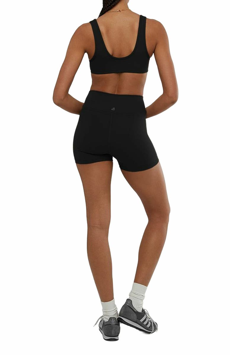 WeWoreWhat Ruched Scoop Neck Bra, Alternate, color,