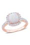 selected Opal/Rose-Plated