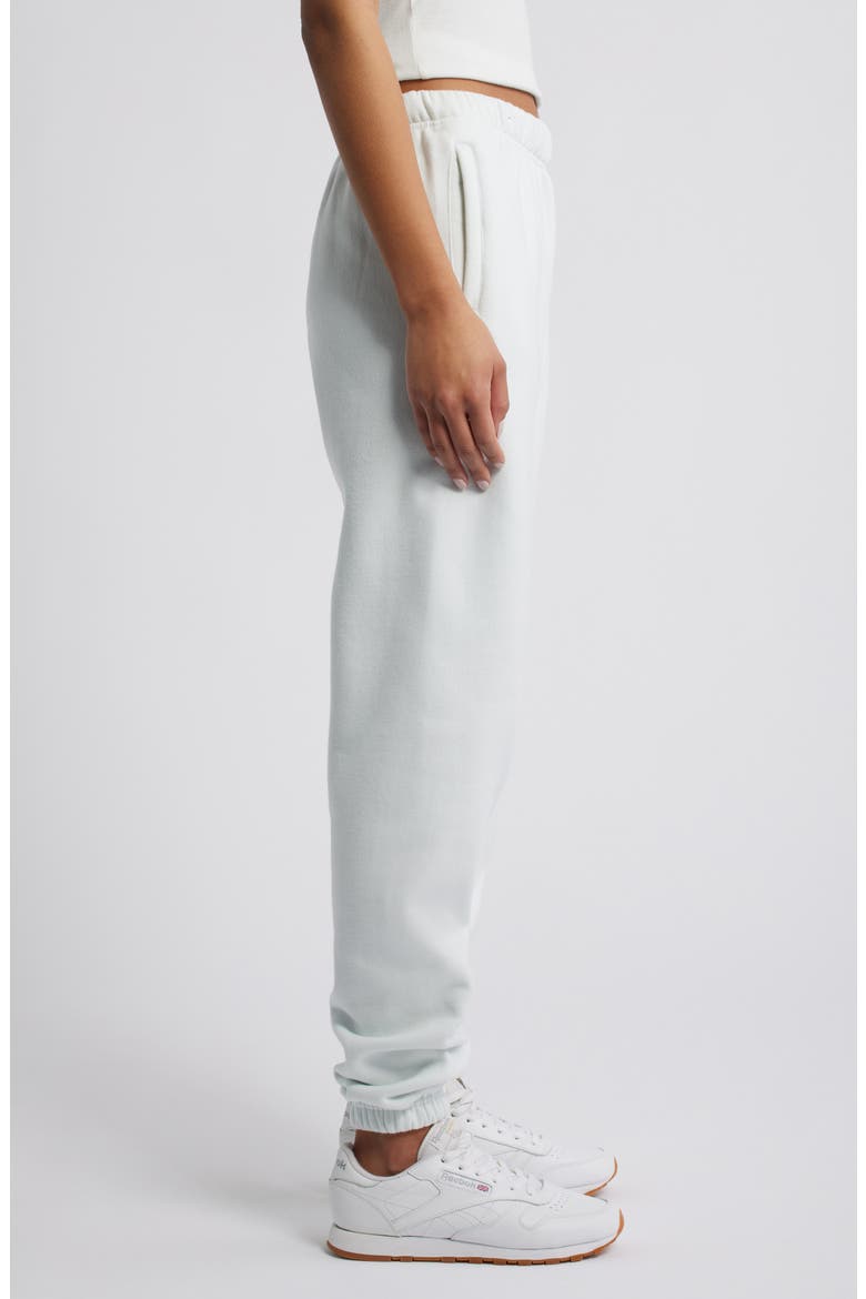 Miss You Embroidered Graphic Sweatpants, Alternate, color, ICE BLUE