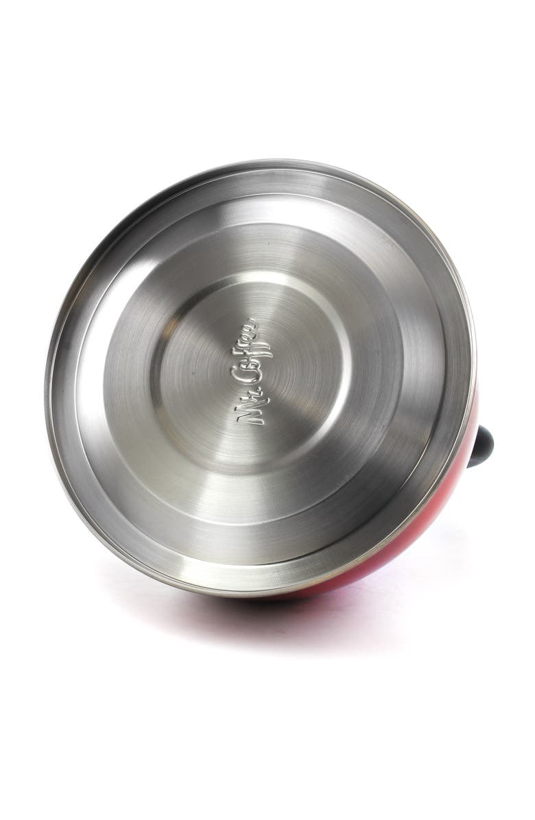 MR COFFEE Morbern 1.8 Quart Tea Kettle, Alternate, color, Red