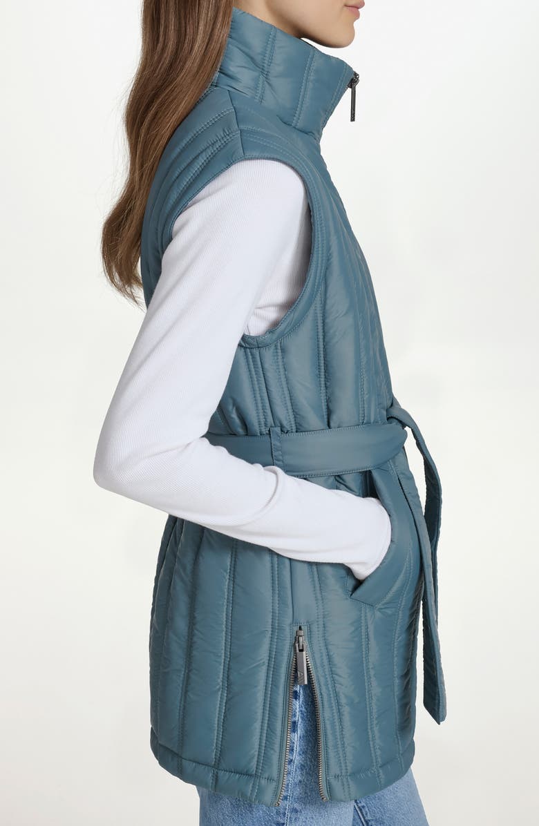 Andrew Marc Quilted Vest, Alternate, color, Storm