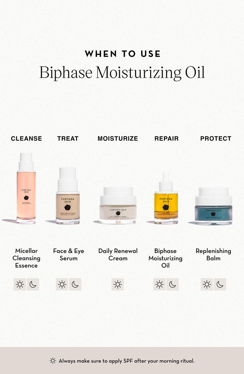 Furtuna Skin Biphase Moisturizing Oil, Alternate, color,