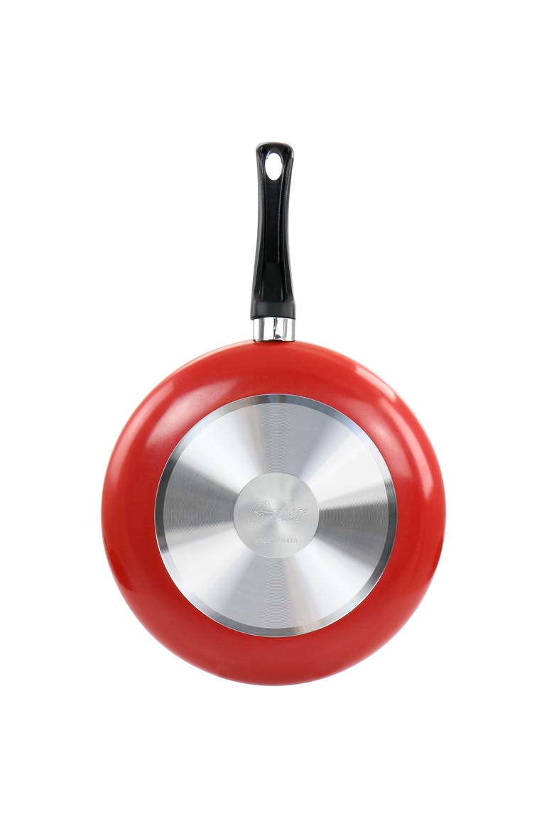 Luneta 11.5 Inch Aluminum Nonstick Frying Pan, Alternate, color, Red