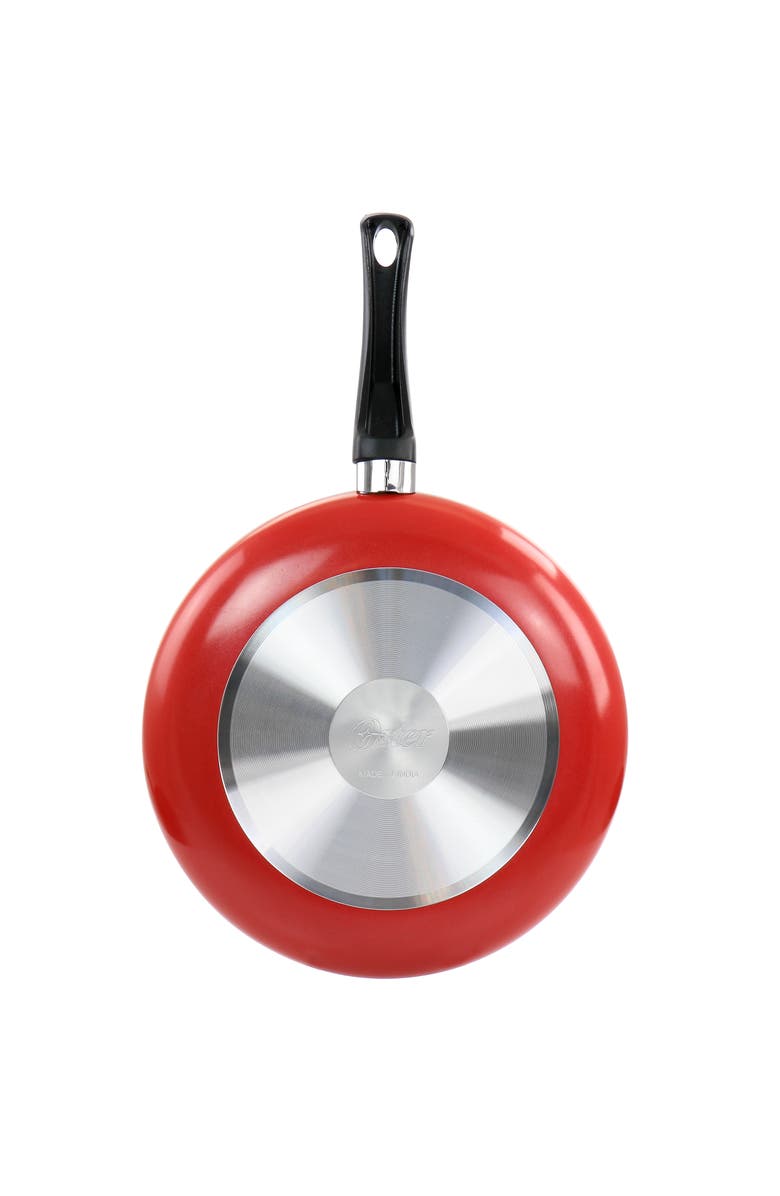 OSTER Luneta 11.5 Inch Aluminum Nonstick Frying Pan, Alternate, color, Red