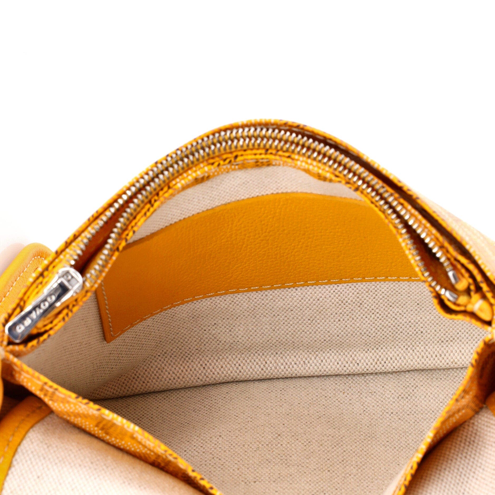 Plumet Clutch Wallet Coated Canvas, Alternate, color, Yellow