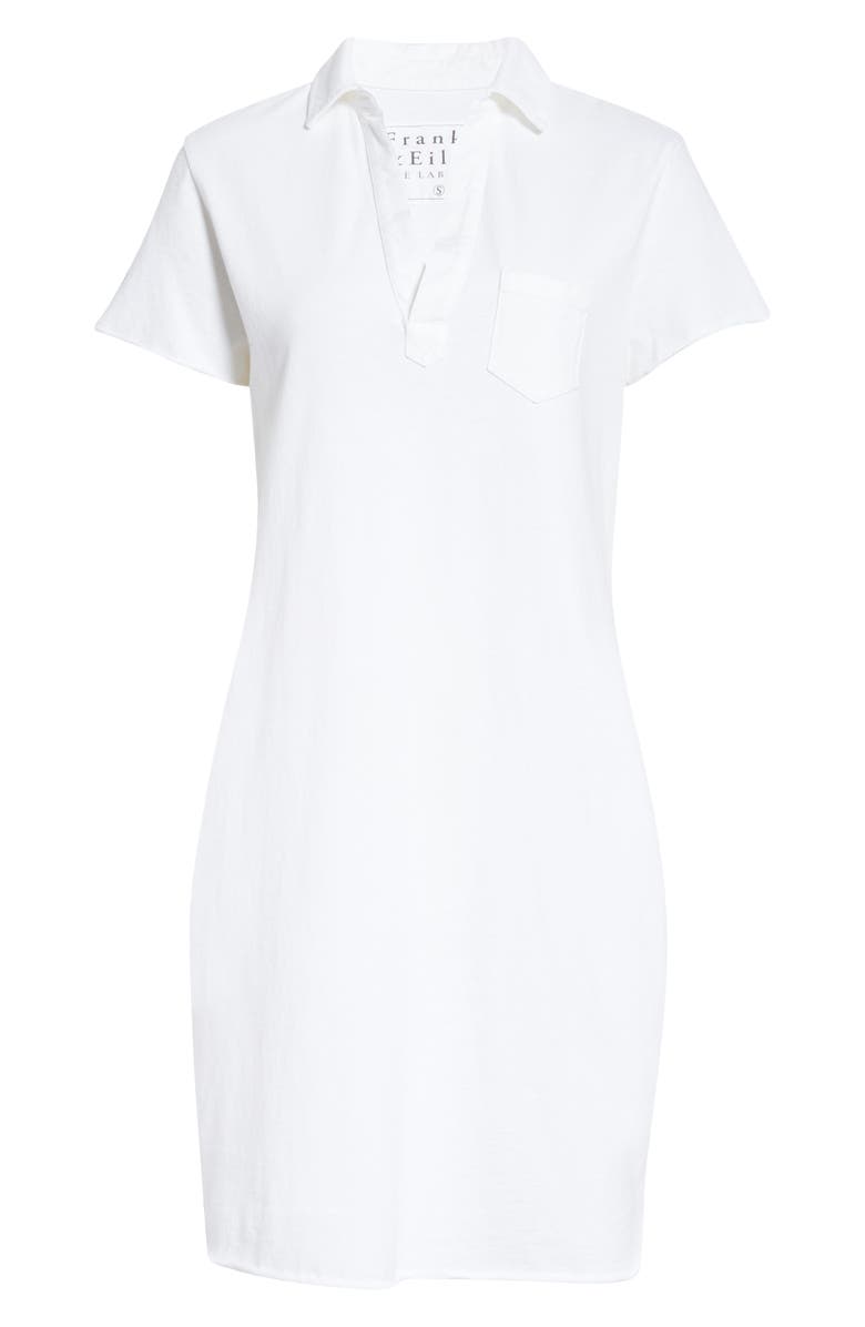 Frank & Eileen Short Sleeve Polo Dress, Alternate, color, 