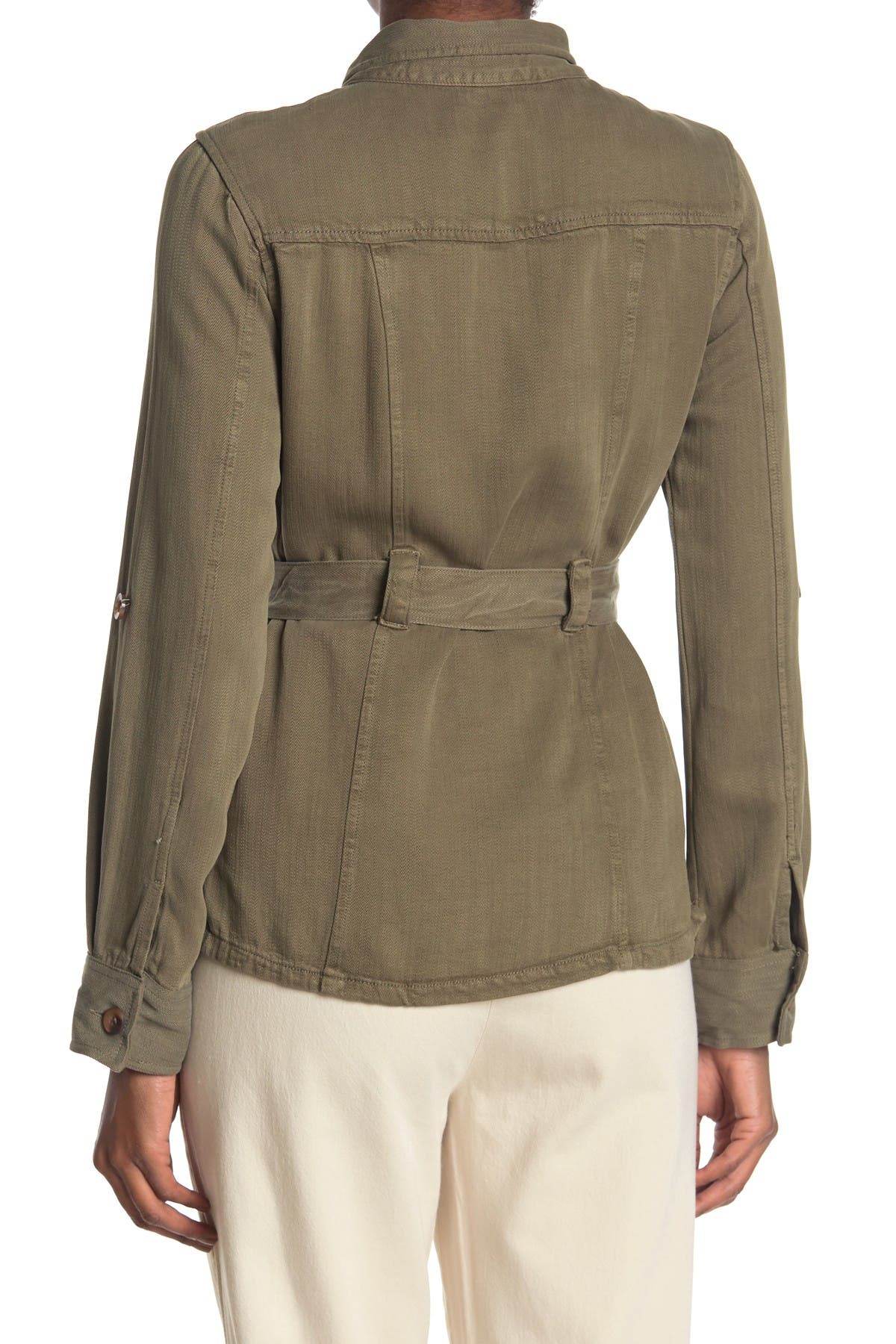 Thread & Supply Kennedy Belted Woven Jacket (Women) | Nordstromrack