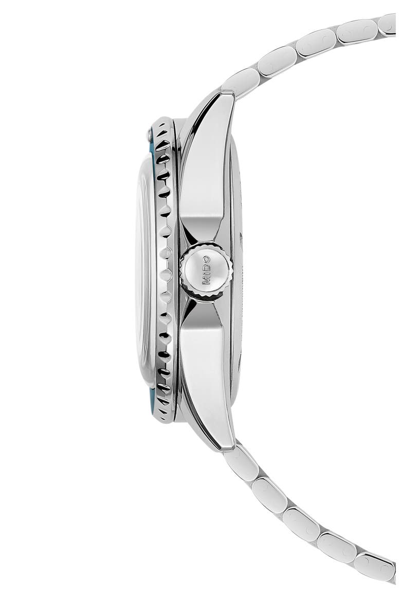 Ocean Star Tribute Automatic Watch, 40.5mm, Alternate, color, SILVER/ BLUE/ SILVER