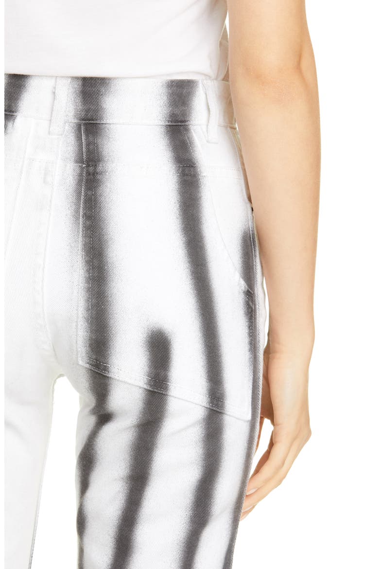 EL Hand Sprayed High Waist Jeans, Alternate, color, SPRAY