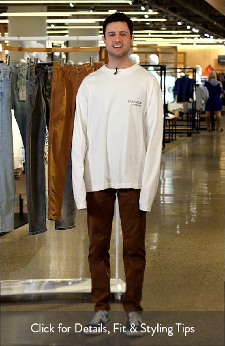 Classic Fit Long Sleeve Logo T-Shirt, sales video thumbnail