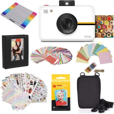 Step Instant Camera Bundle with Paper & Accessories