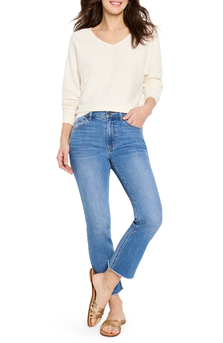 NIC+ZOE Dolman Sleeve Sweater, Alternate, color, Classic Cream