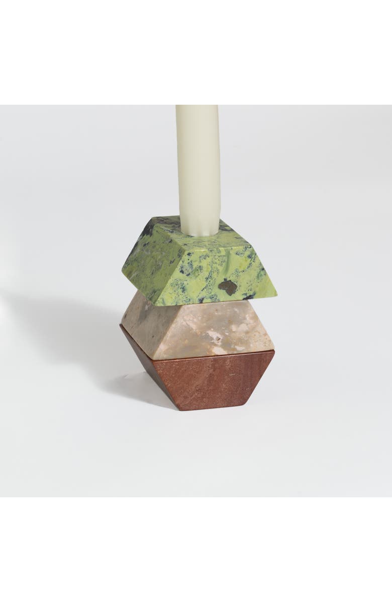 DAR PROYECTOS Stackable Candelabra / Triangle Puzzle, Alternate, color,