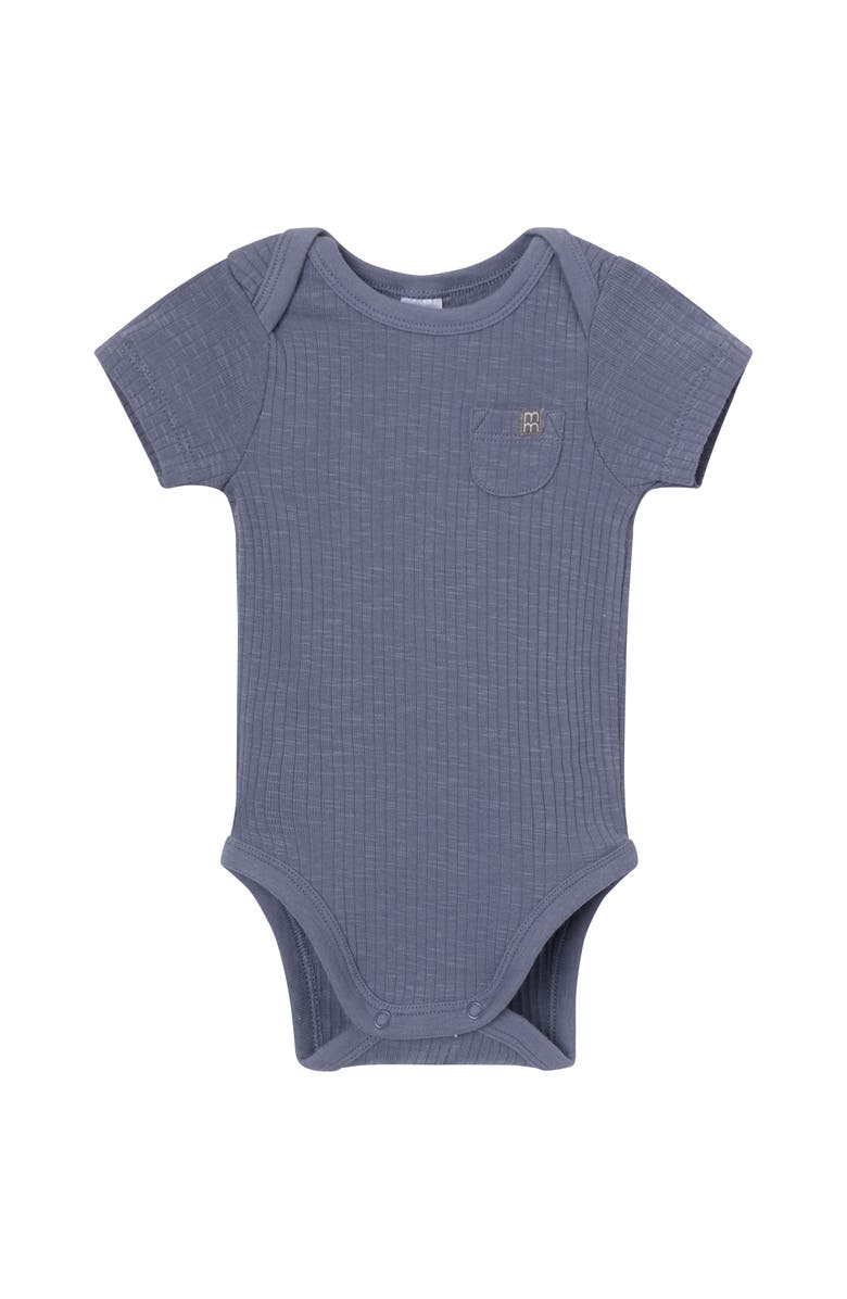Modern Moments<sup>™</sup> by Gerber Bodysuits and Shorties Set, Alternate, color, Dachshund Surf