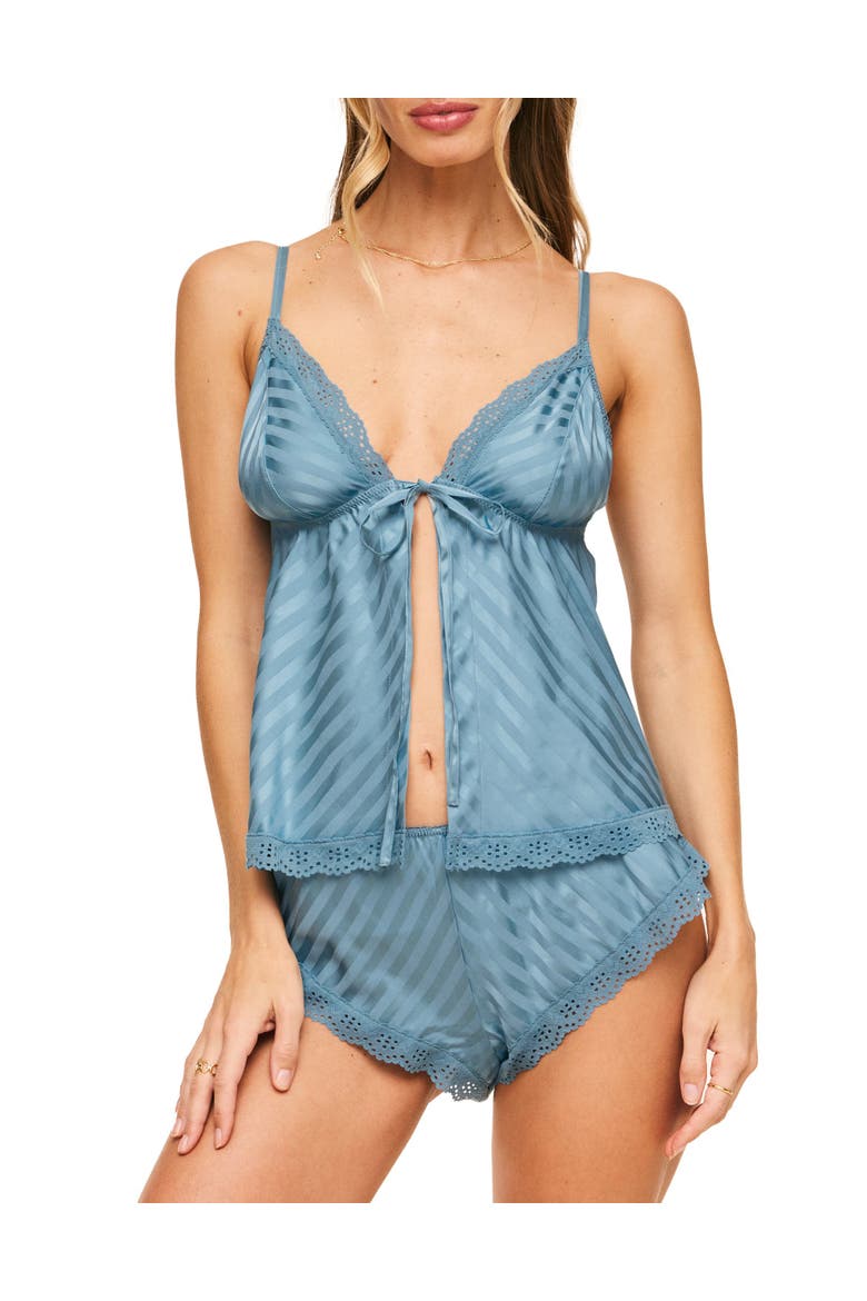 Trish Cami & Shorts Set Lingerie, Main, color, Medium blue