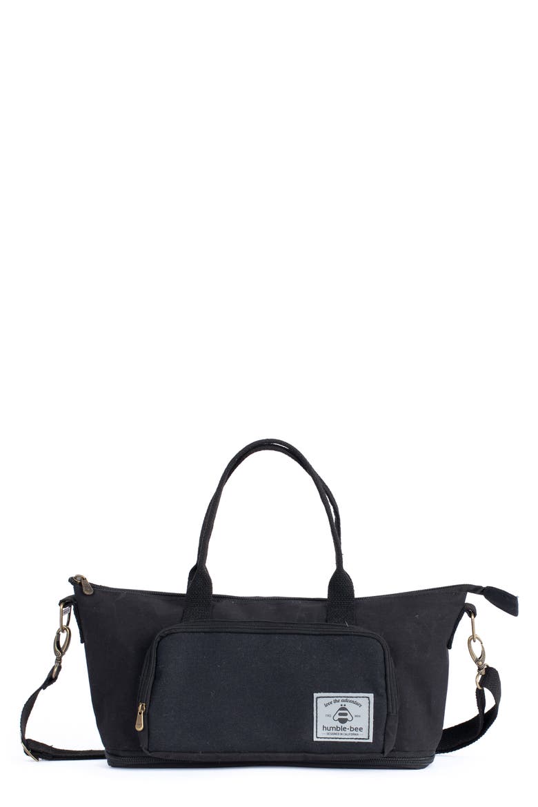 Mini Charm Diaper Bag, Main, color, ONYX