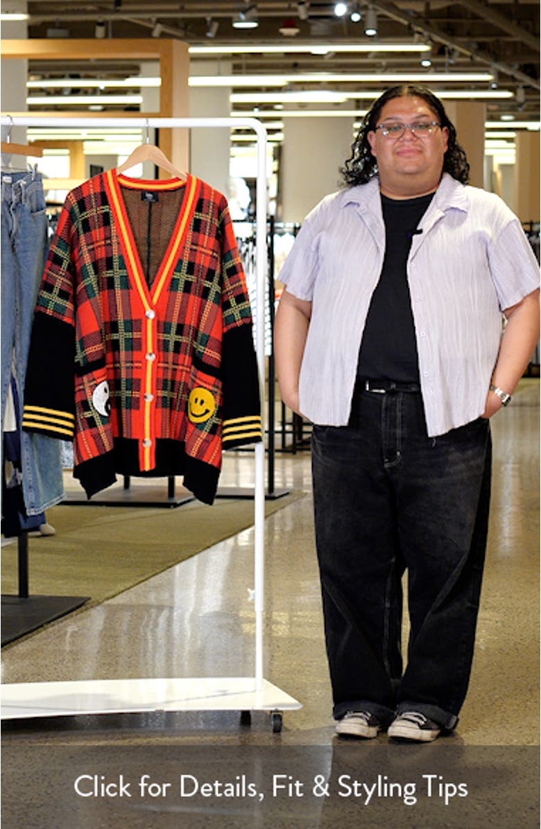 Do It Madly Plaid Cardigan, sales video thumbnail