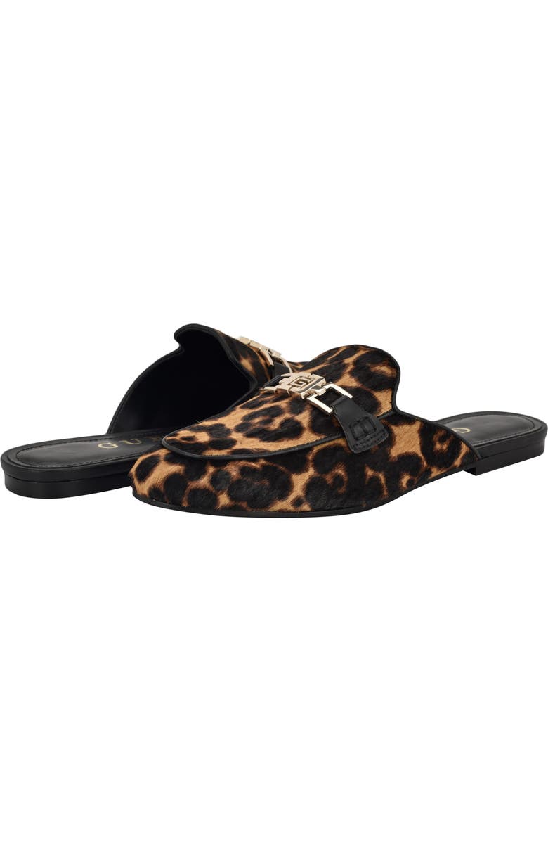 GUESS Bommy Genuine Calf Hair Mule, Alternate, color,