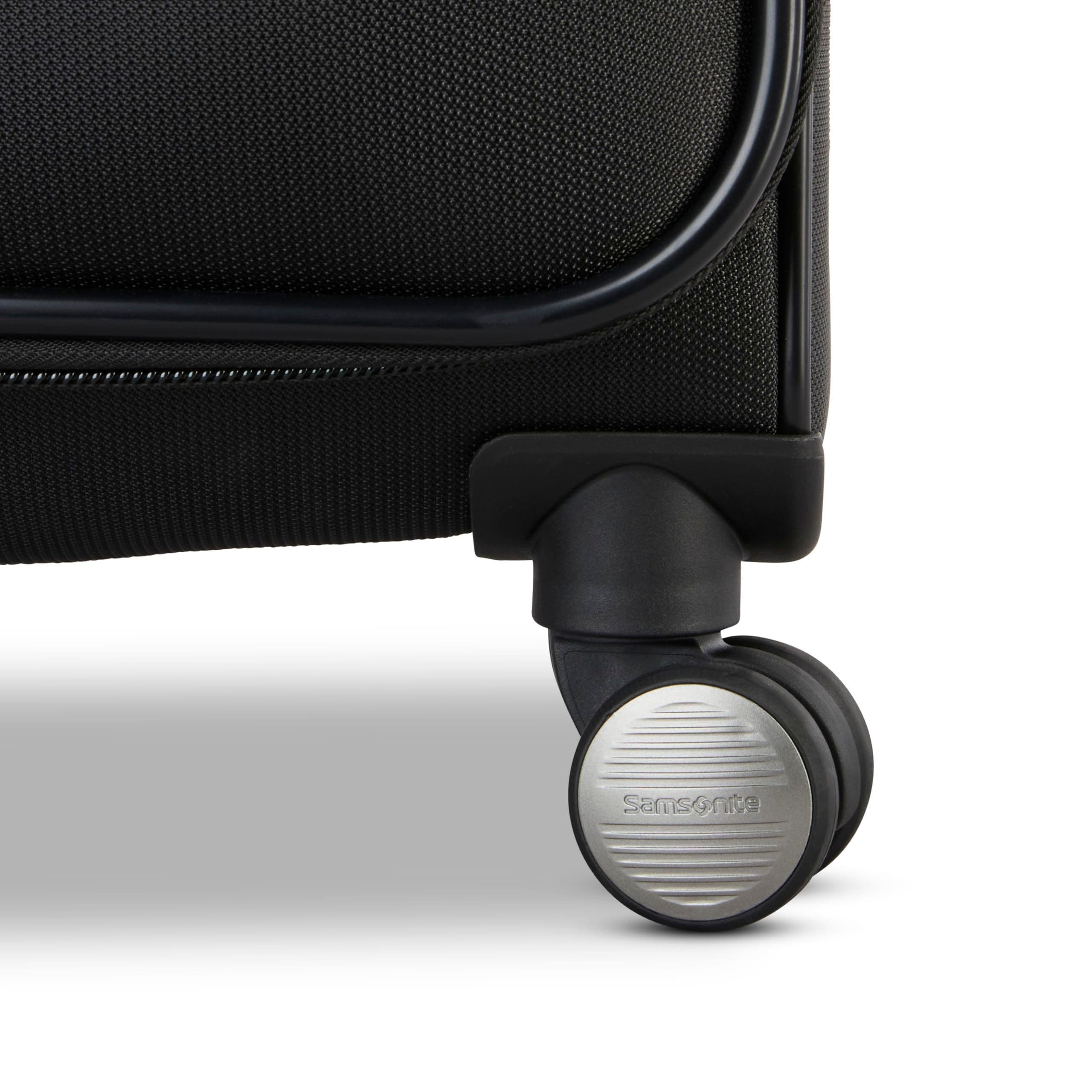 Samsonite Ascella 4 Softside Expandable 29" Checked Spinner, Alternate, color, Black