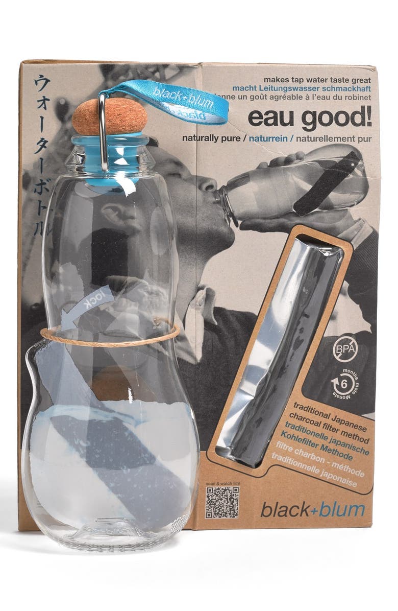 black+blum 'Eau Good' Filter Water Bottle, Alternate, color, 