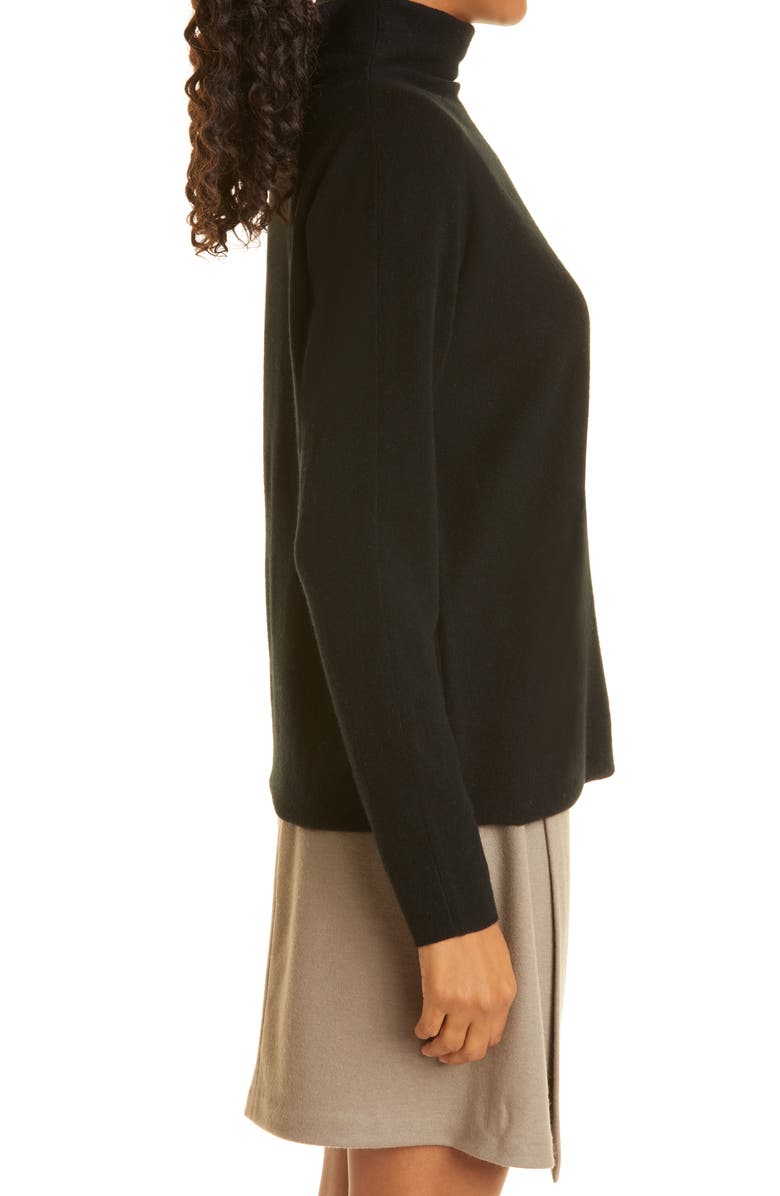 Vince Trimless Wool & Cashmere Mock Neck Sweater, Alternate, color,