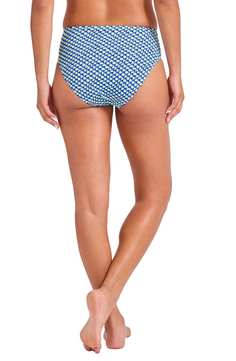 Tommy Bahama Palm Modern Mosaic Print Bikini Bottoms, Alternate, color, 