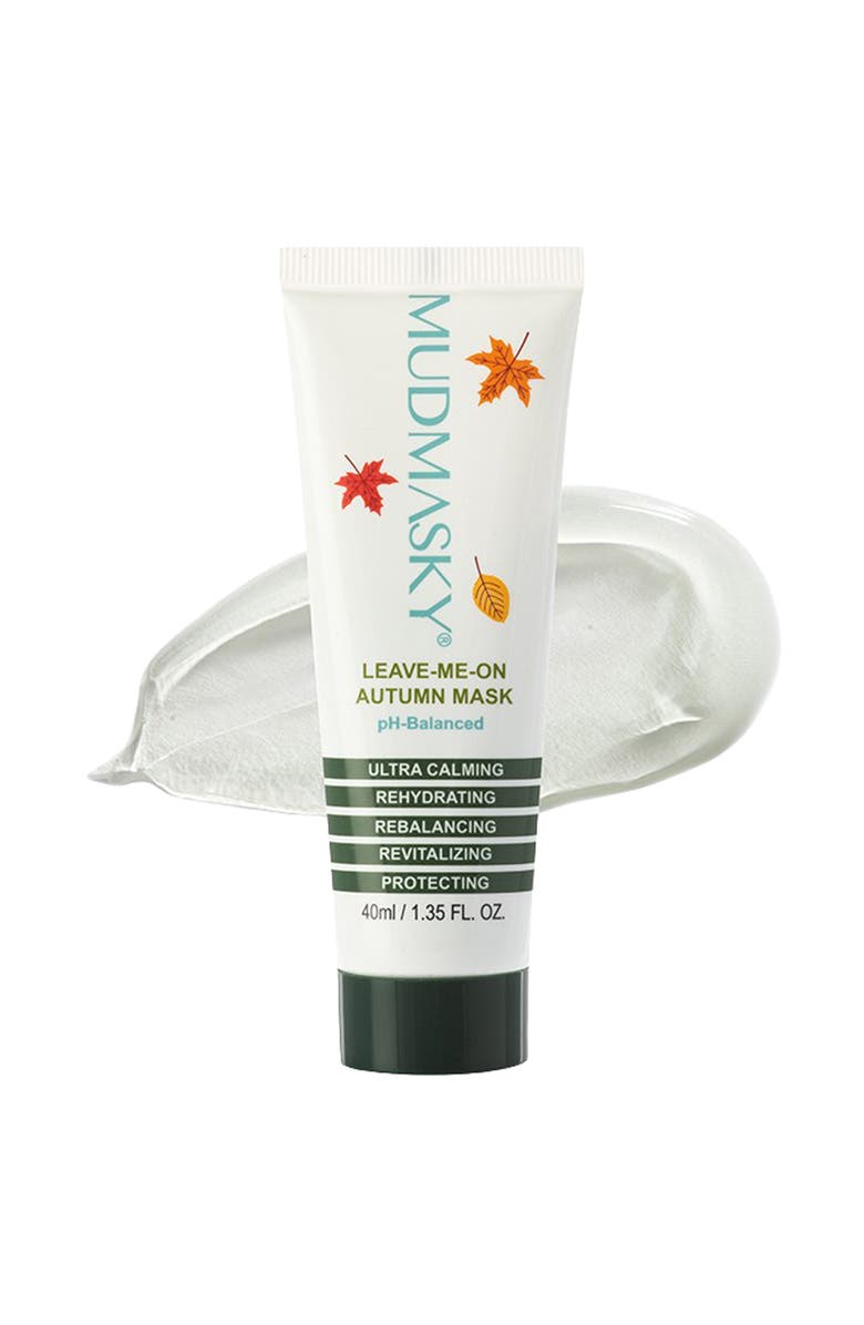 MUDMASKY Leave-Me-On Autumn Mask 1.35oz, Main, color, NO COLOR