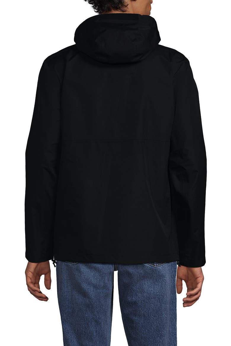 Waterproof Raincoat, Alternate, color, True Black