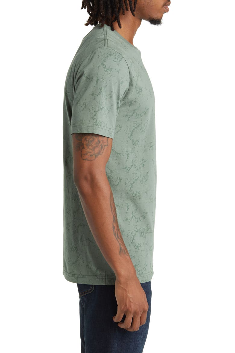 Warmer Tides Cotton T-Shirt, Alternate, color, LAUREL