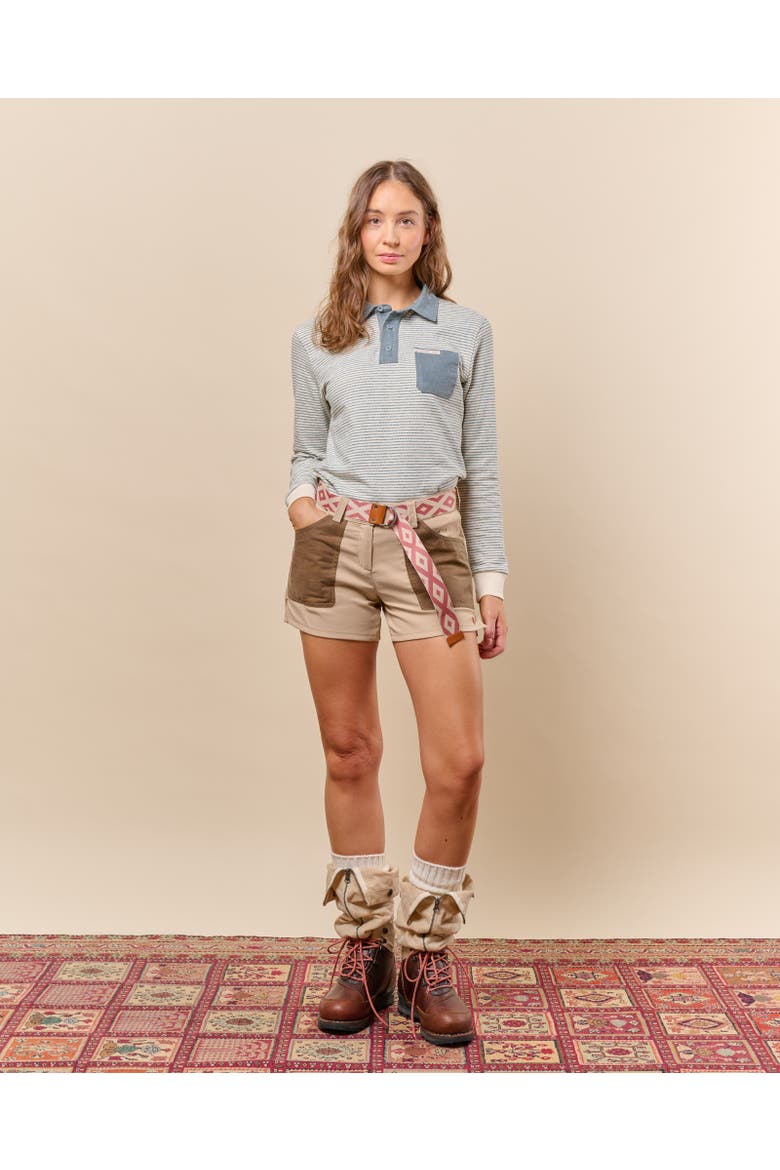 5incher Field Shorts Womens, Alternate, color, Olive Ash