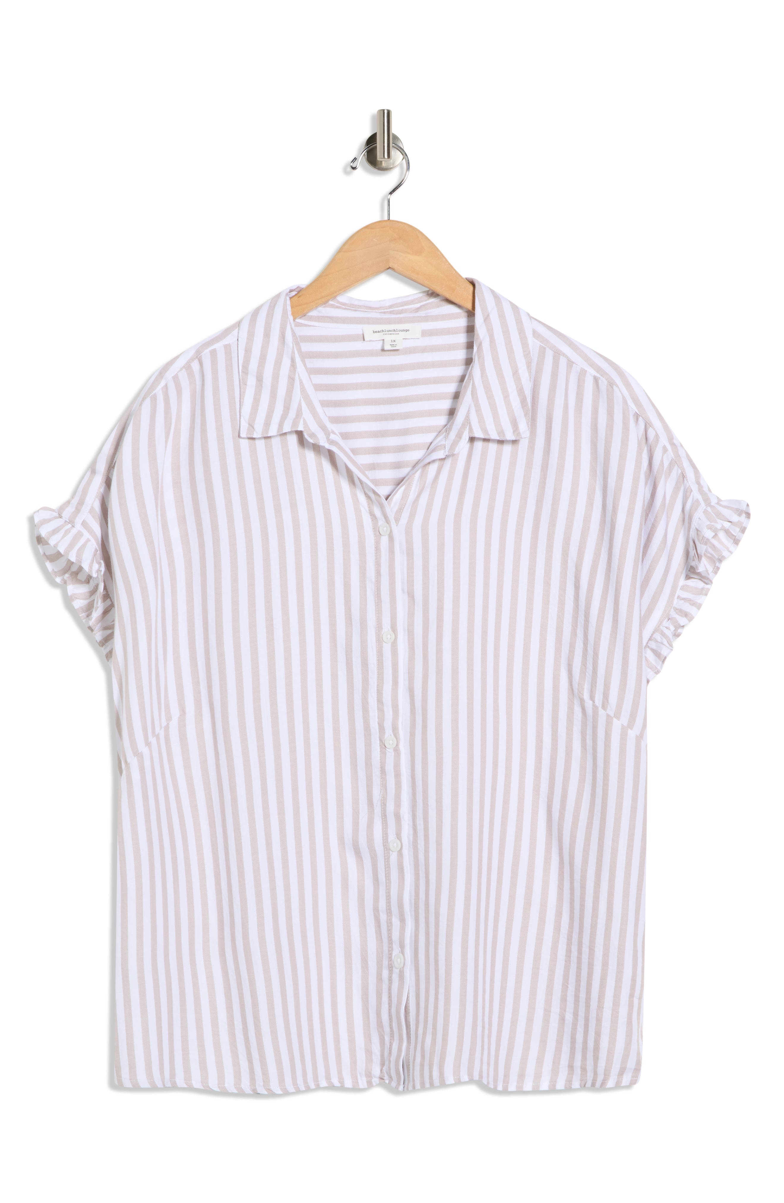 beachlunchlounge Evony Stripe Top