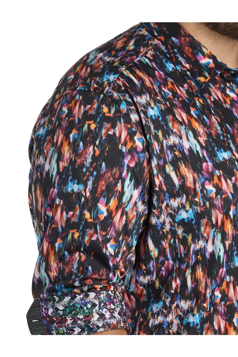 Big & Tall Bratton Sport Shirt, Alternate, color, MULTI