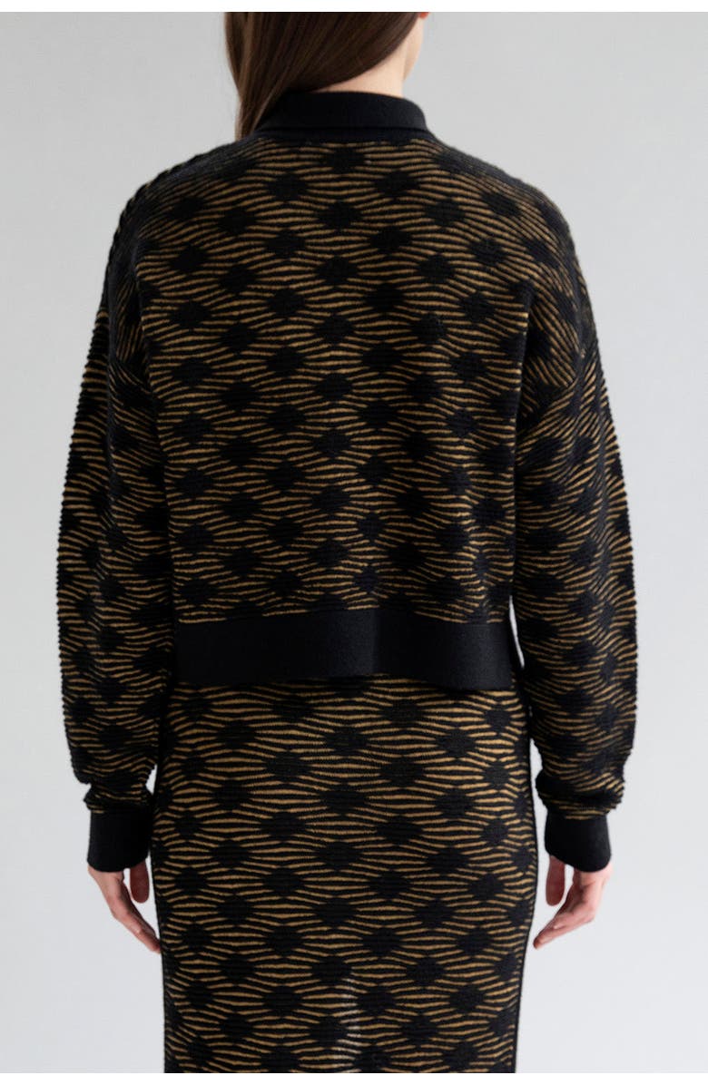 SSKEIN Amelie Polo, Alternate, color, Golden Black