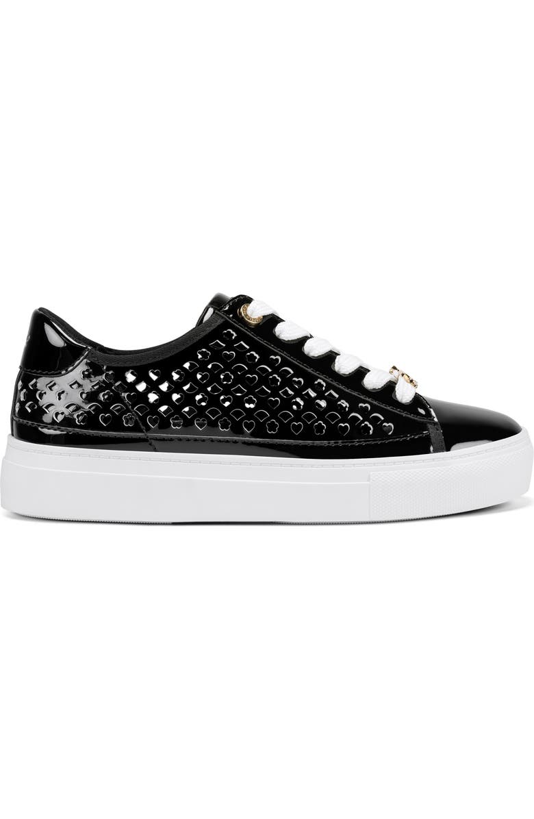 KARL LAGERFELD PARIS Caswell Platform Sneaker, Alternate, color, Black